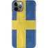 Sweden Flag Distressed iPhone 11 Pro Lite Case